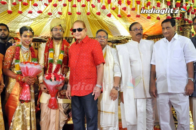 Celebs @ Producer Rammohan Rao Daughter's Wedding