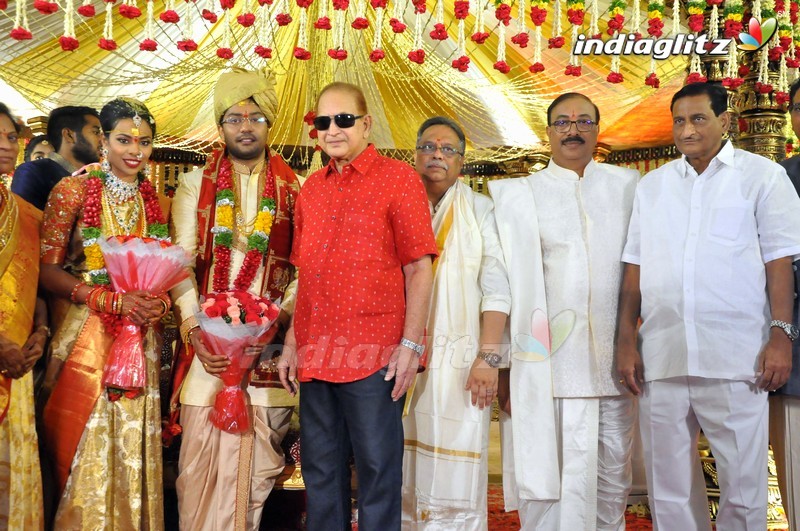 Celebs @ Producer Rammohan Rao Daughter's Wedding