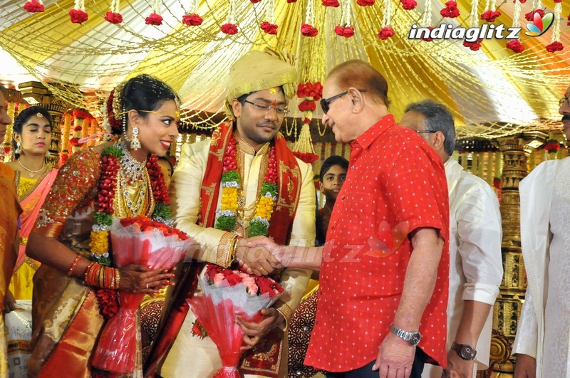 Celebs @ Producer Rammohan Rao Daughter's Wedding