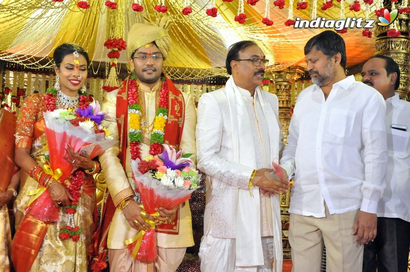 Celebs @ Producer Rammohan Rao Daughter's Wedding