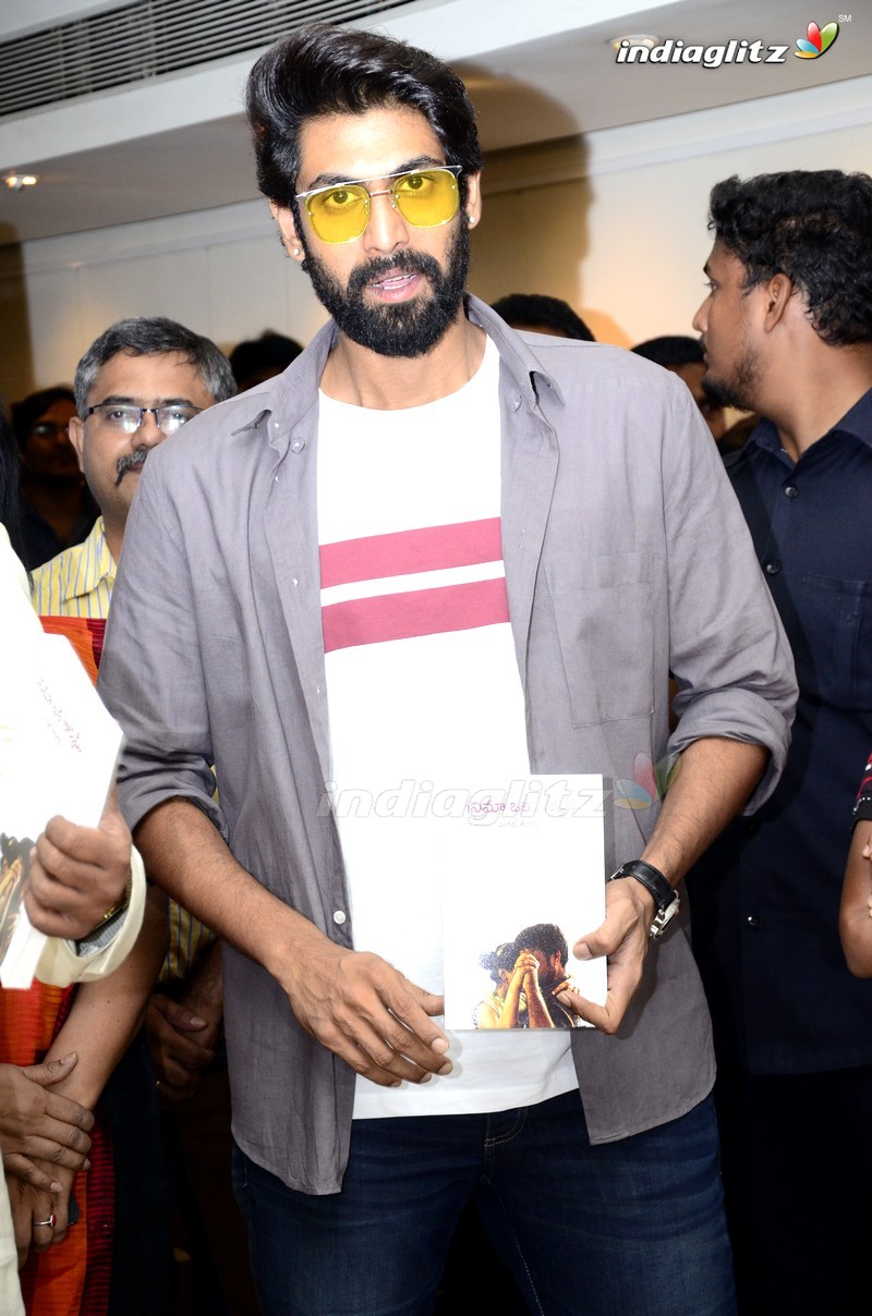 Rana Launches 'Cinema Oka Alchemy' Book