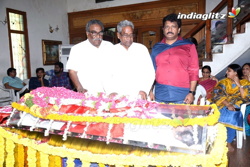 Celebs & Politicians Pay Homage To Madala Ranga Rao