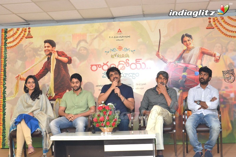 'Rarandoi Veduka Chudham' Press Meet