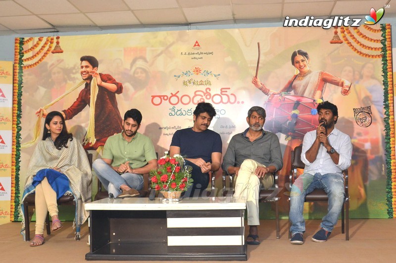 'Rarandoi Veduka Chudham' Press Meet