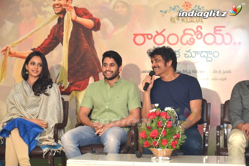 'Rarandoi Veduka Chudham' Press Meet