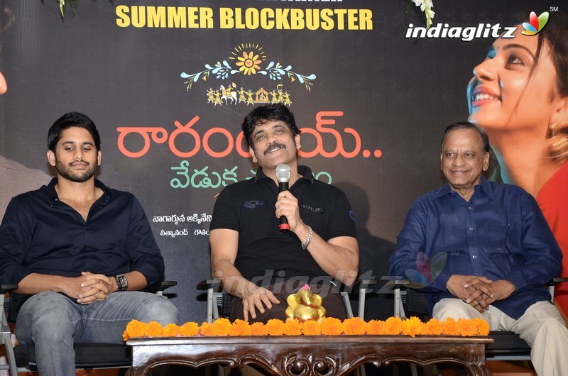 'Rarandoi Veduka Chudham' Success Meet