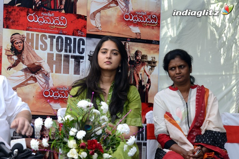 'Rudramadevi' Press Meet