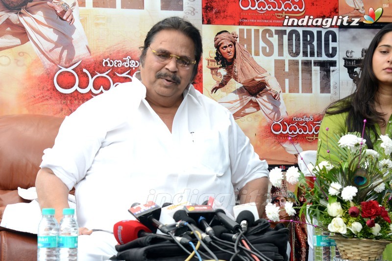 'Rudramadevi' Press Meet