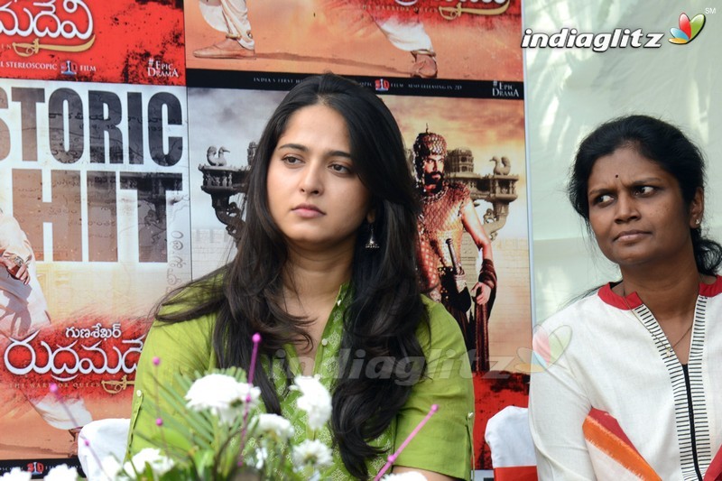 'Rudramadevi' Press Meet