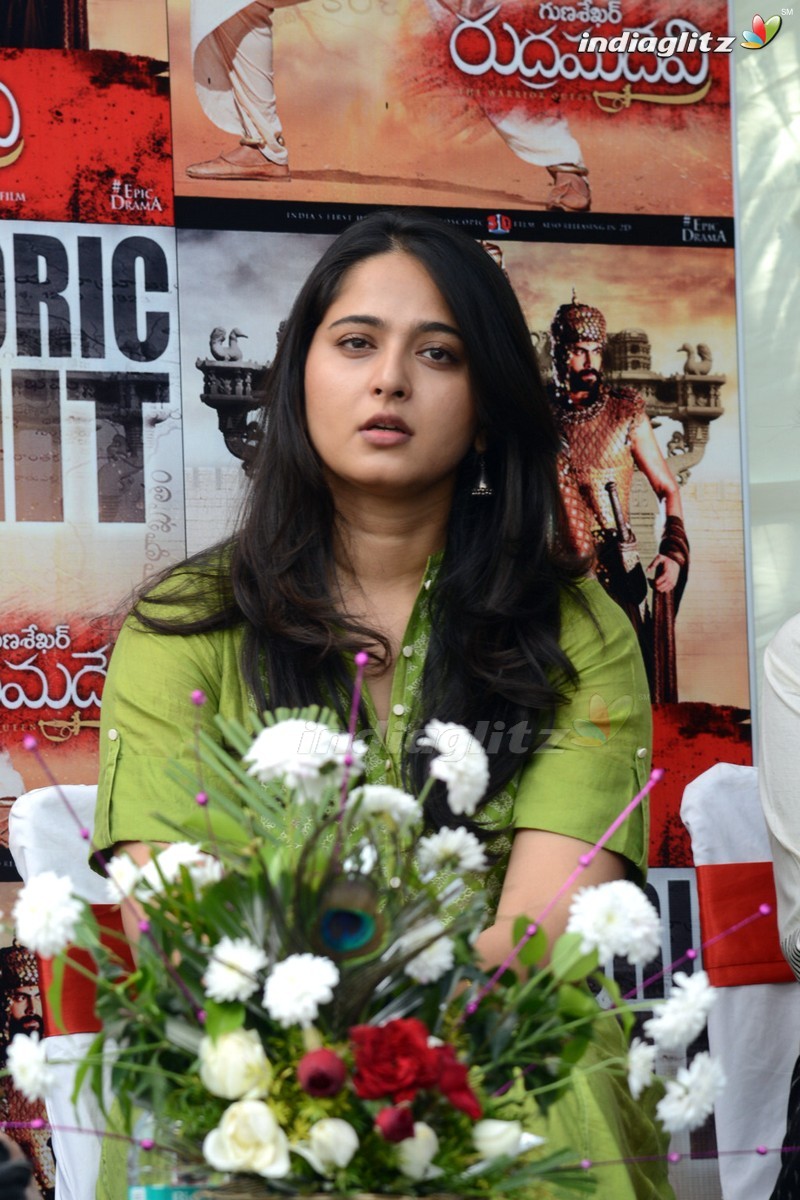 'Rudramadevi' Press Meet