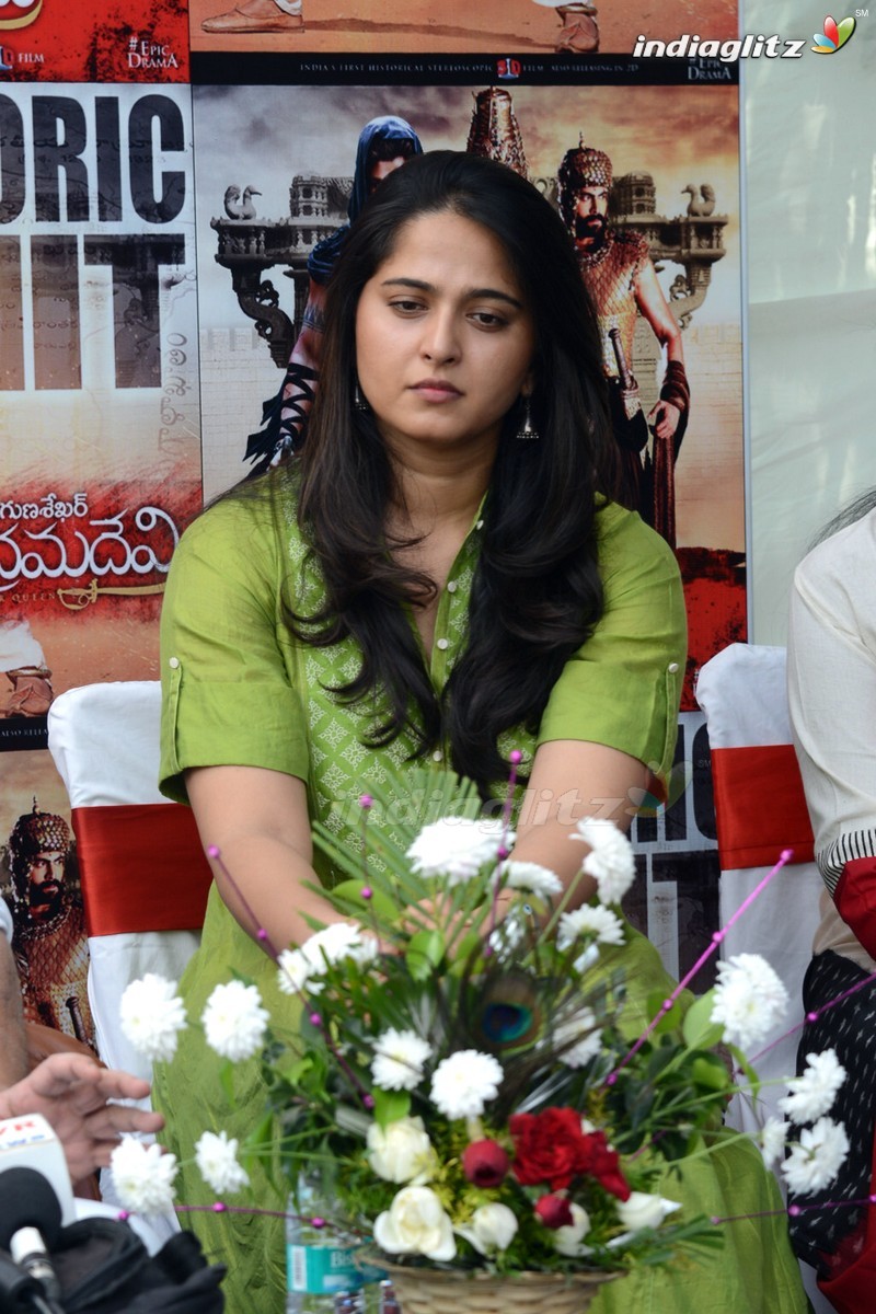 'Rudramadevi' Press Meet