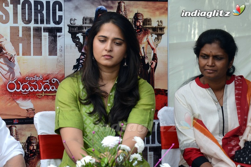 'Rudramadevi' Press Meet