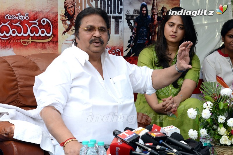 'Rudramadevi' Press Meet