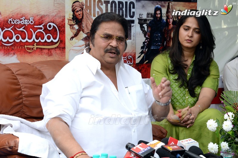 'Rudramadevi' Press Meet