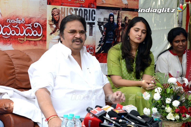 'Rudramadevi' Press Meet