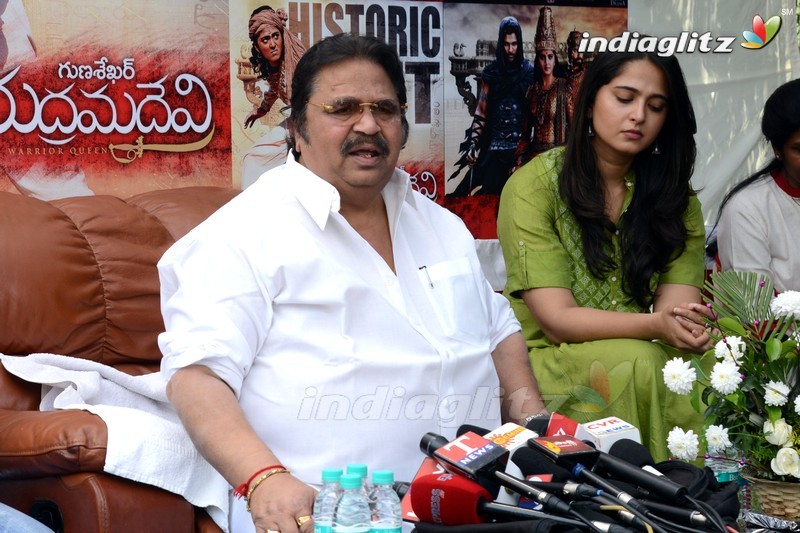 'Rudramadevi' Press Meet