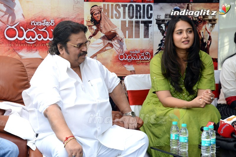 'Rudramadevi' Press Meet