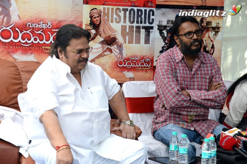 'Rudramadevi' Press Meet