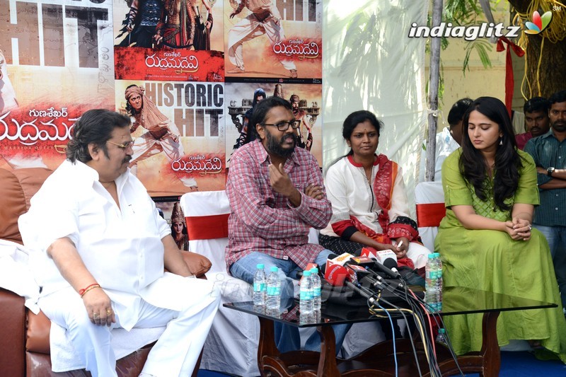 'Rudramadevi' Press Meet