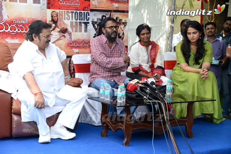 'Rudramadevi' Press Meet