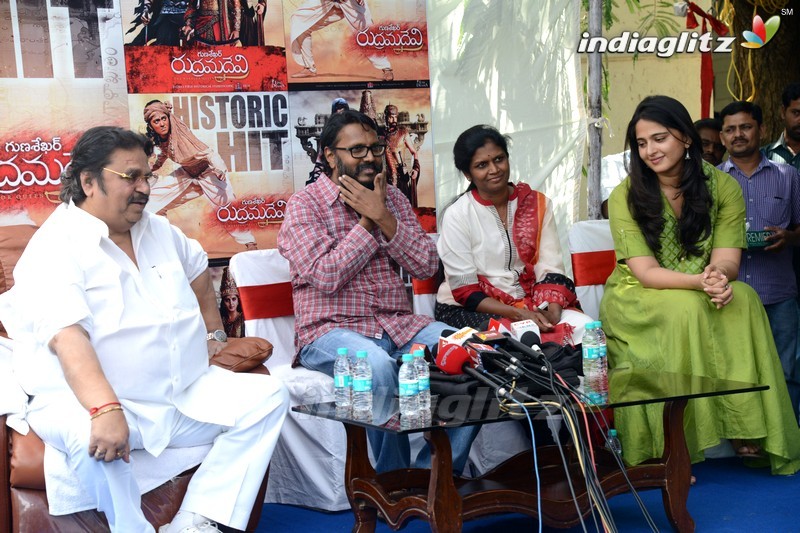 'Rudramadevi' Press Meet