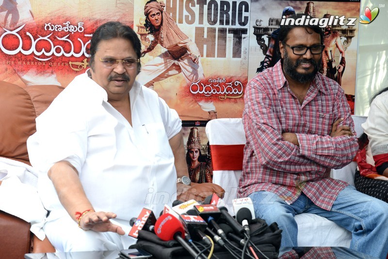 'Rudramadevi' Press Meet