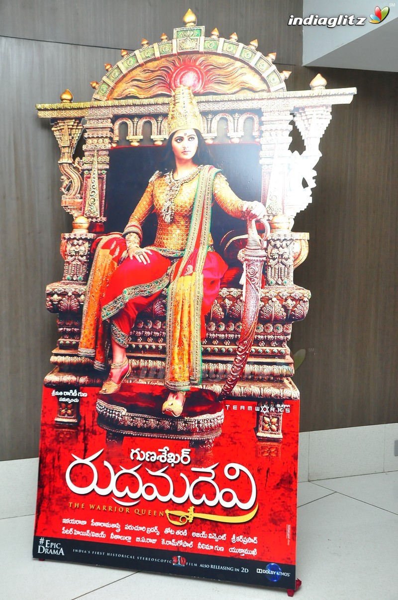 'Rudramadevi' Press Meet