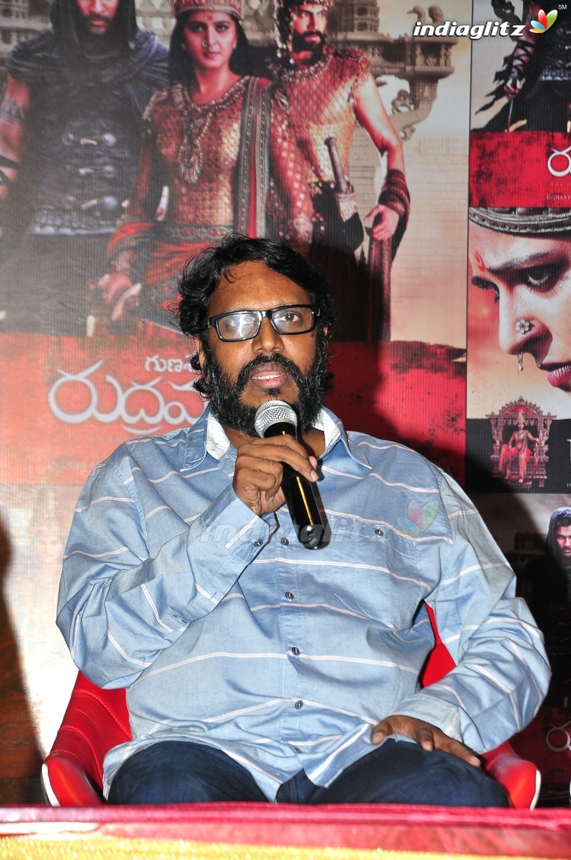 'Rudramadevi' Press Meet