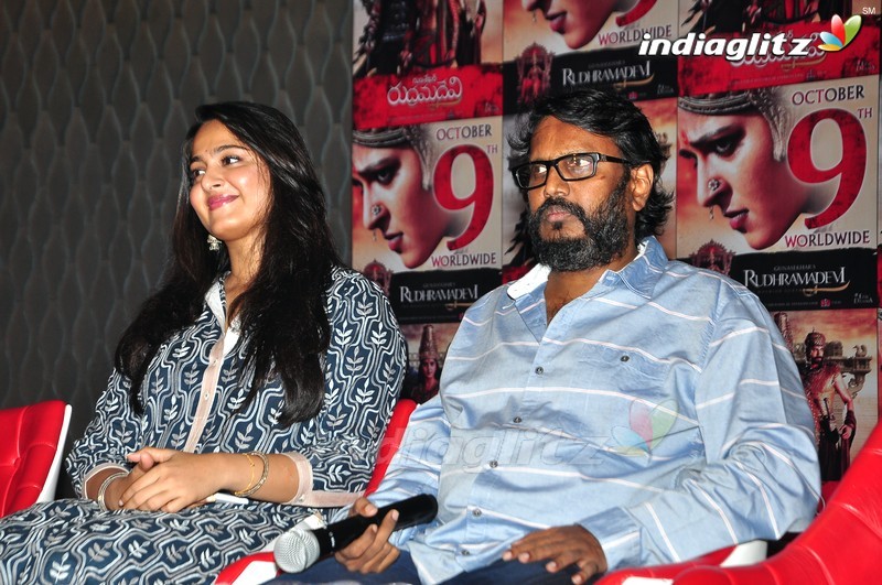 'Rudramadevi' Press Meet