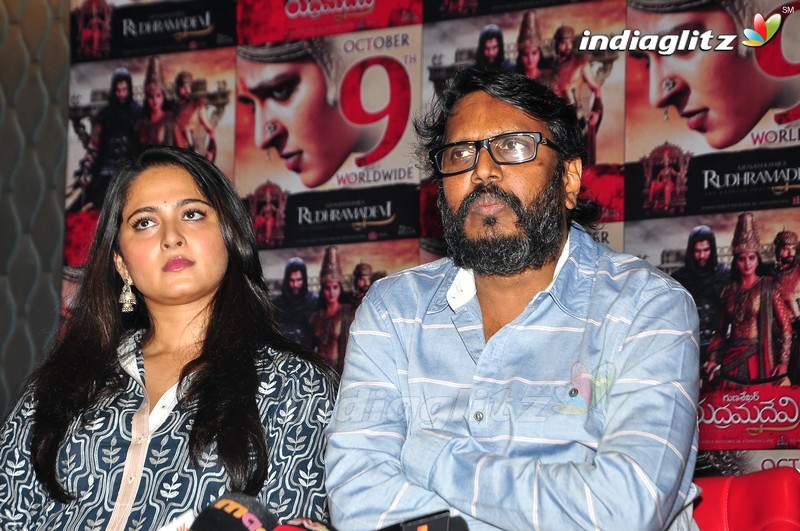 'Rudramadevi' Press Meet