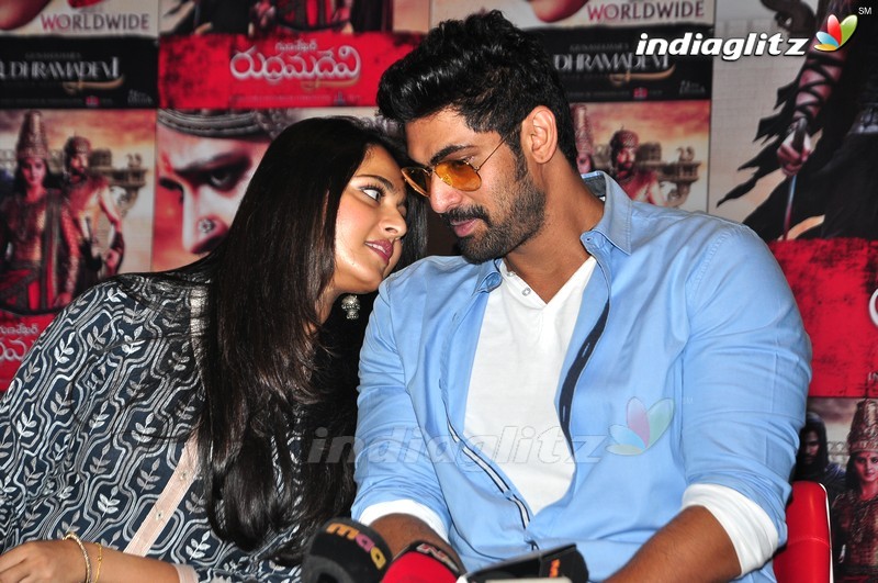 'Rudramadevi' Press Meet