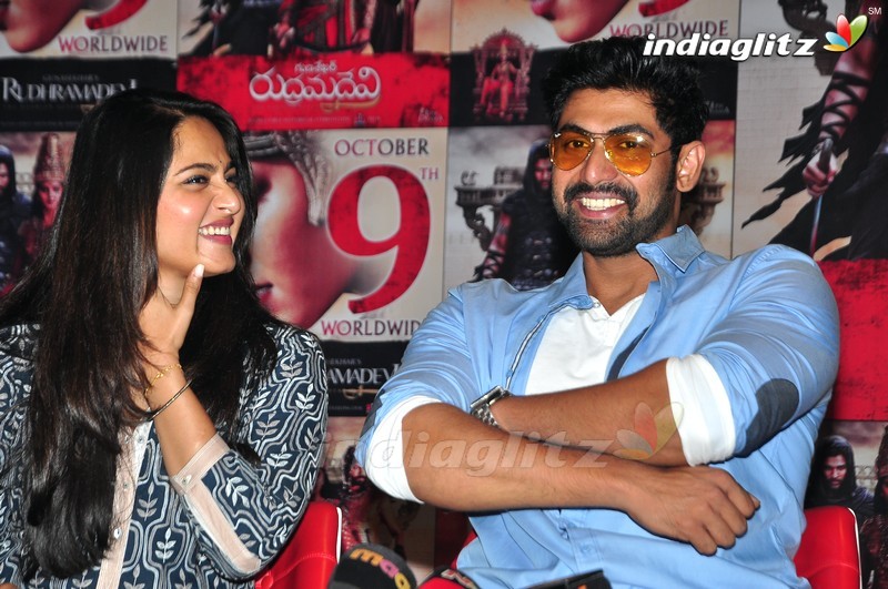 'Rudramadevi' Press Meet