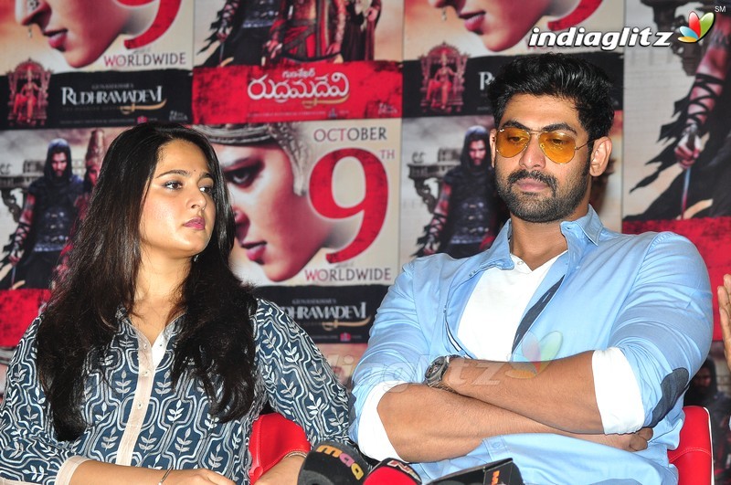 'Rudramadevi' Press Meet