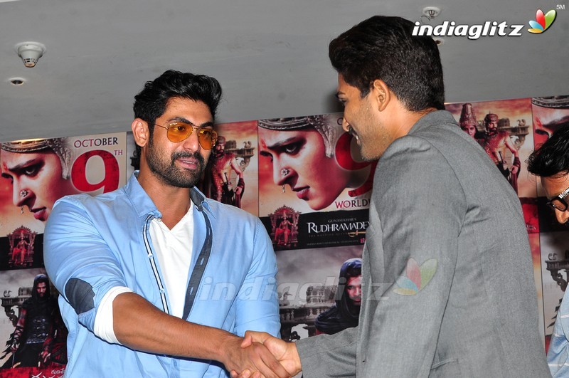 'Rudramadevi' Press Meet