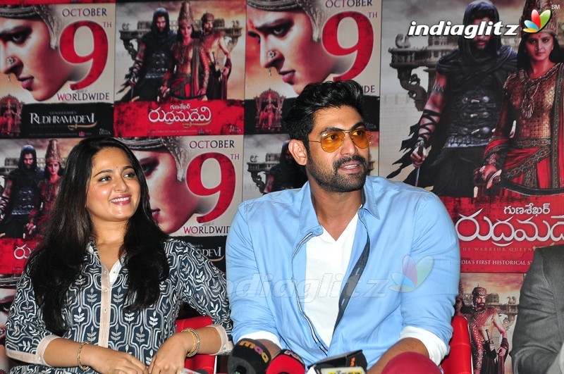 'Rudramadevi' Press Meet