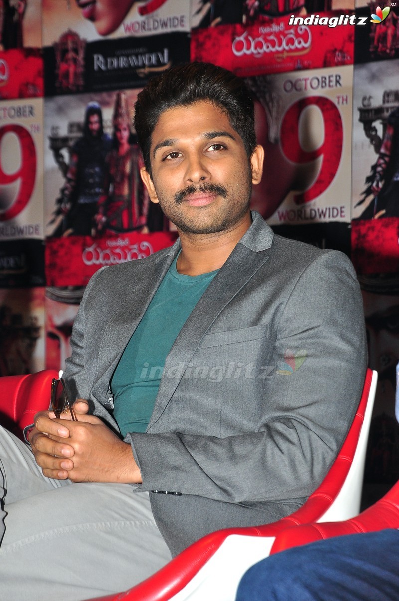 'Rudramadevi' Press Meet