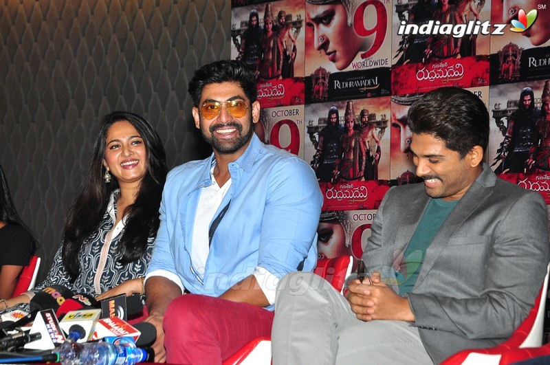 'Rudramadevi' Press Meet