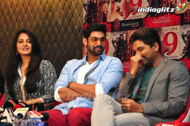 'Rudramadevi' Press Meet