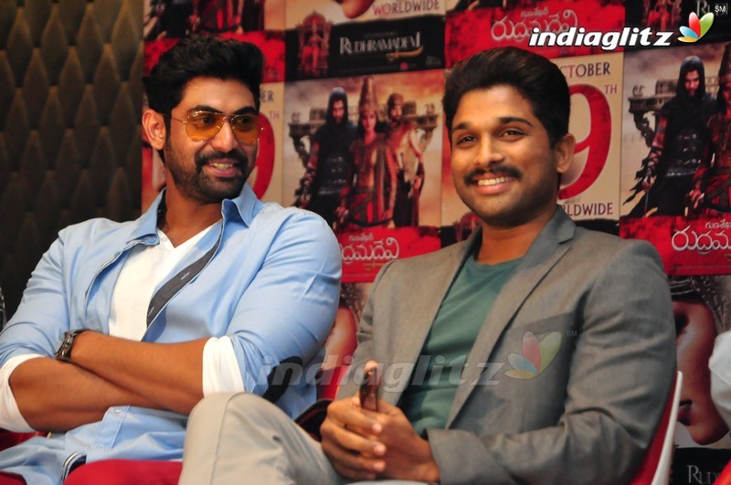 'Rudramadevi' Press Meet