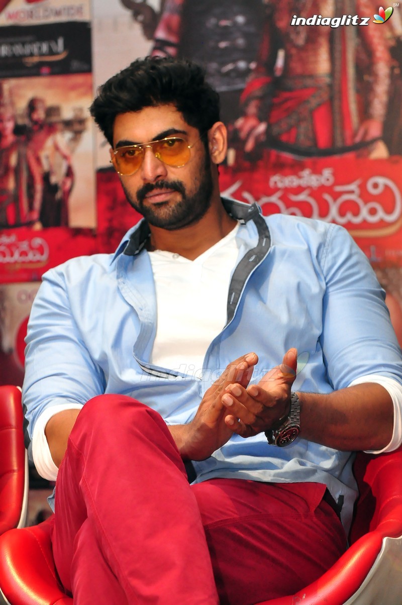 'Rudramadevi' Press Meet