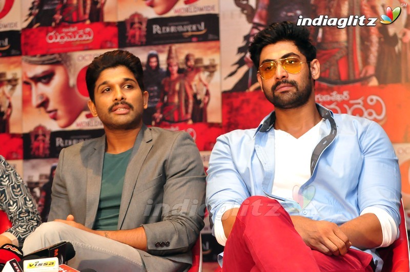 'Rudramadevi' Press Meet