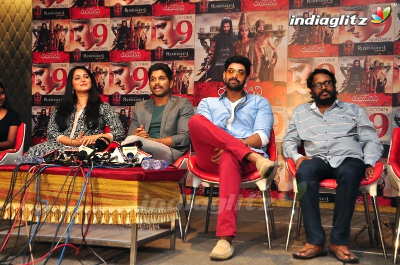 'Rudramadevi' Press Meet