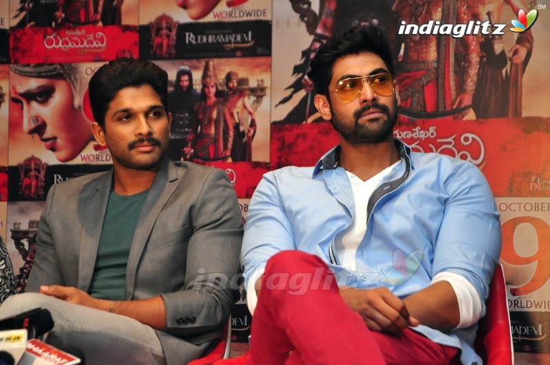 'Rudramadevi' Press Meet