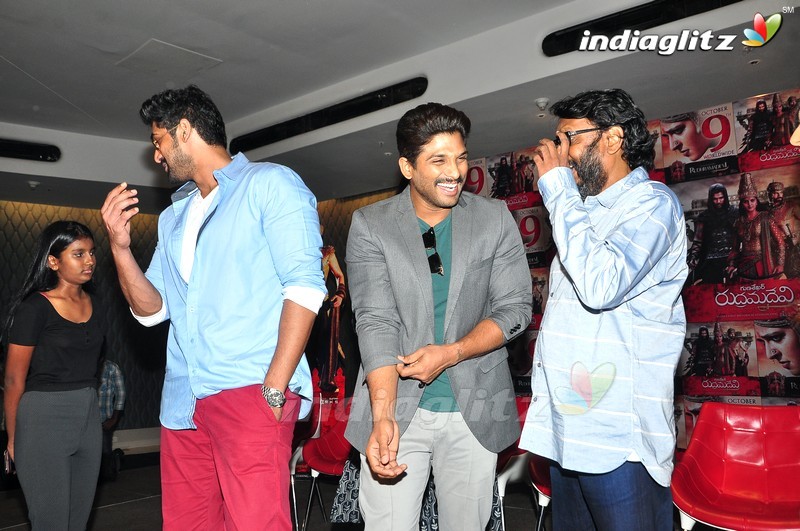 'Rudramadevi' Press Meet