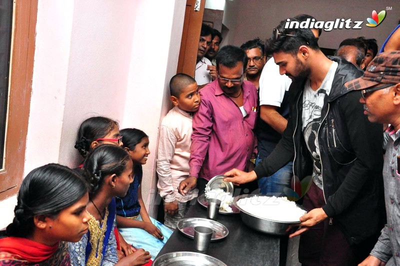 Saakshyam Success Tour @ Blind School and Tirumala Theater, Nalgonda