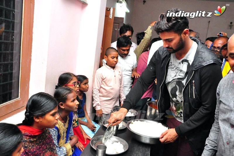 Saakshyam Success Tour @ Blind School and Tirumala Theater, Nalgonda