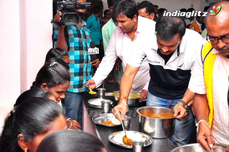 Saakshyam Success Tour @ Blind School and Tirumala Theater, Nalgonda