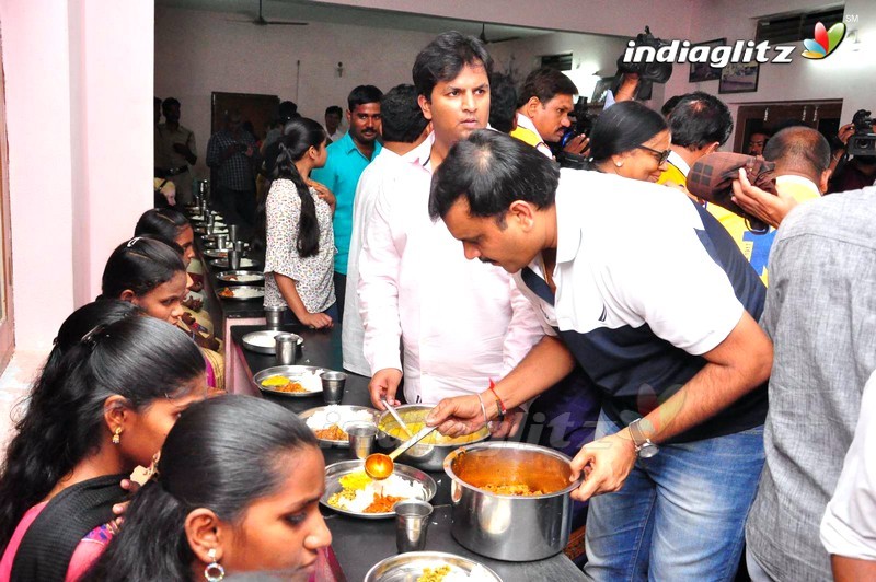 Saakshyam Success Tour @ Blind School and Tirumala Theater, Nalgonda