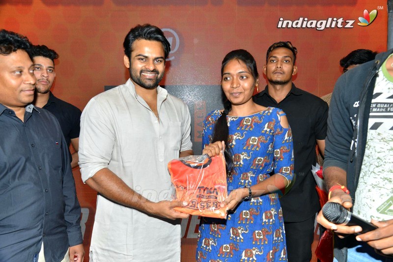 Sai Dharam Tej Launches SRH Jersey