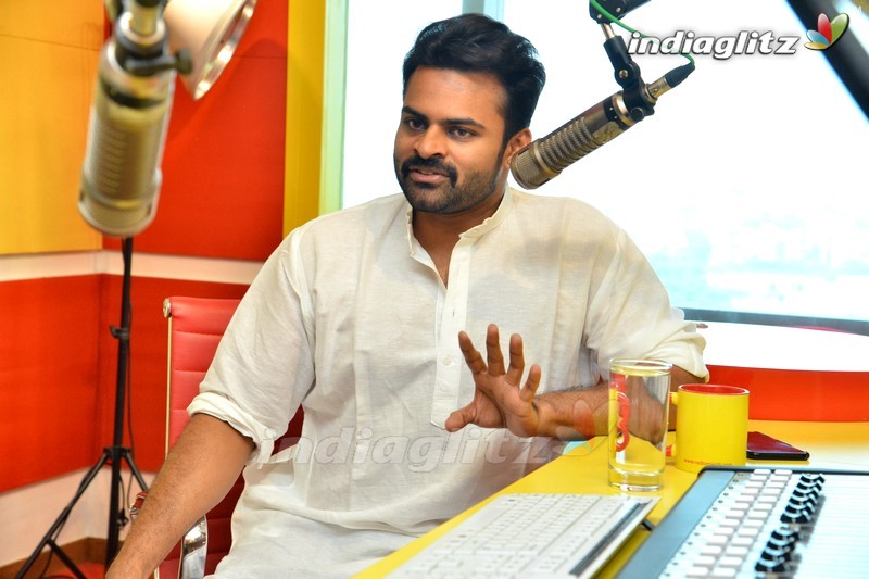 Sai Dharam Tej @ Radio Mirchi